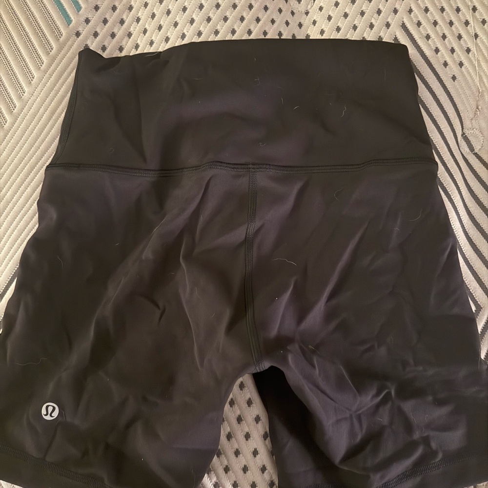 lululemon athletica Women's Black Bike Shorts
